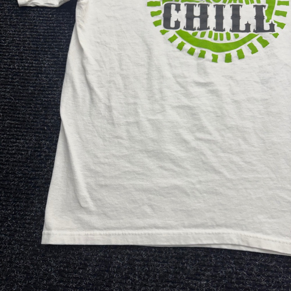 Miller Chill Beer Graphic T-Shirt White Anvil Cotton Mens XL Brewery Tee - Picture 10 of 12